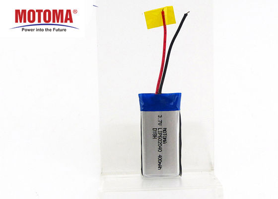 ブルートゥースのヘッドホーンのためのUN38.3 400mah 602040の平たい箱のリチウム イオン電池