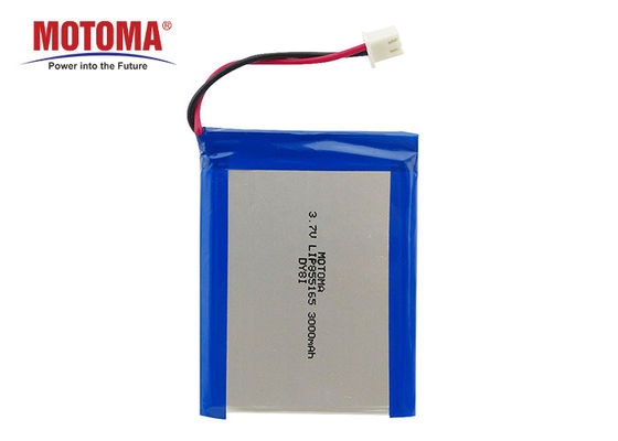 身につけられる装置のためのMOTOMA李ポリマー電池3.7 V 3000mah