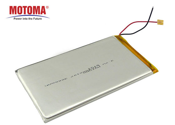 高容量の高い発電のRechargable電池3.7V3000mah 4.5*62*107mmの長いサイクル時間身につけられる装置電池のパック