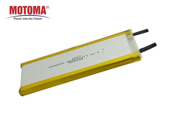 IOT装置のためのカスタマイズされた3400mAh 3.7 Vのリチウム イオン電池のパックの深いサイクル寿命