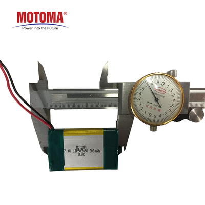 購入 7.4V 900mAhの医療機器のための再充電可能なリチウム イオン電池のパック オンライン メーカー