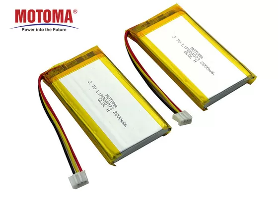 品質 Motoma UL1642は探知器のためのリチウムLipo電池3.7 V 2800mahを承認した 工場